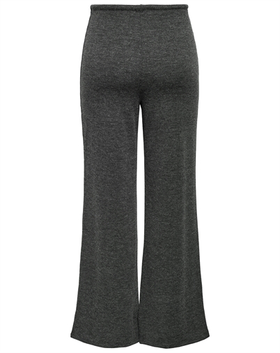 Only - ONLKaya Life Wide Bukser - Dark Grey Melange